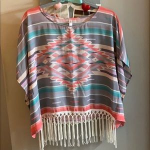 Aztec flows shirt